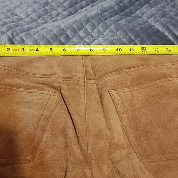 Tan Suede Pants - Picture 8 of 8